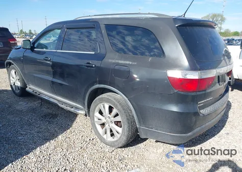 2012 Dodge Durango Crew из США, поврежденный, VIN 1C4RDJDG7CC309153